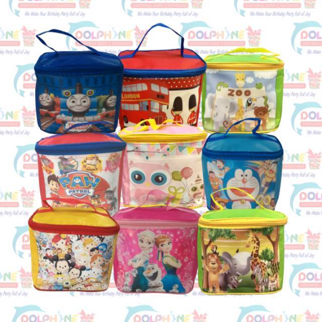 

BEST SELLER !!! TAS ULTAH KUBUS PARASUT PRINTING