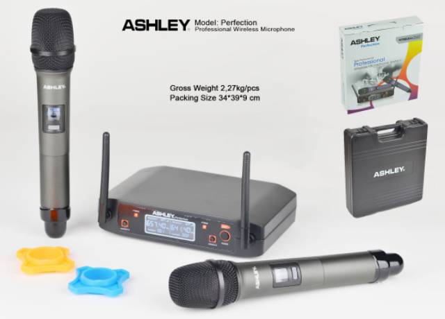 mic wireless Ashley perfection original