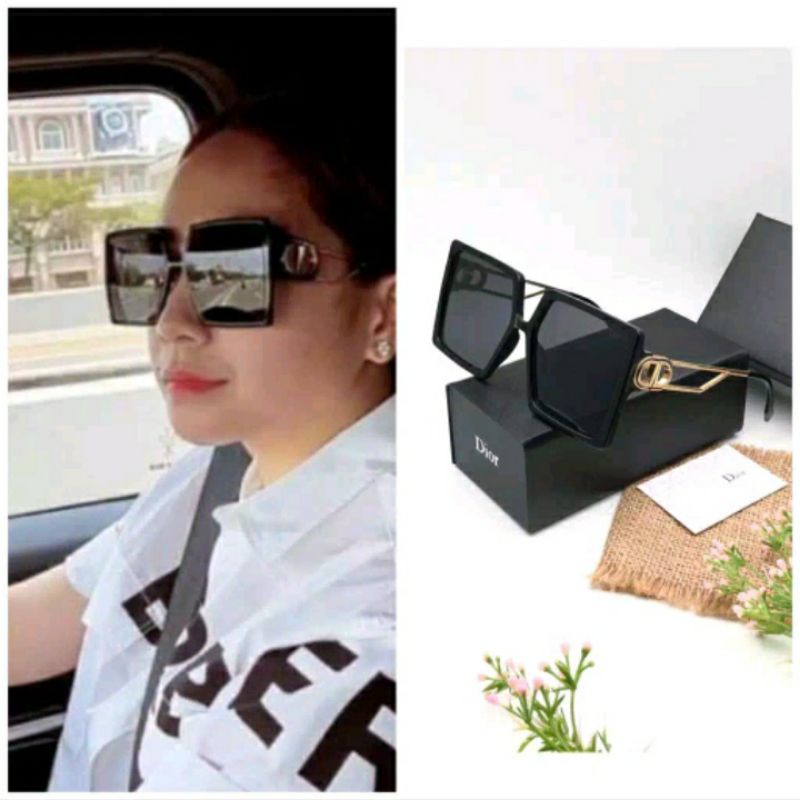 Kacamata perempuan Gucci hitam