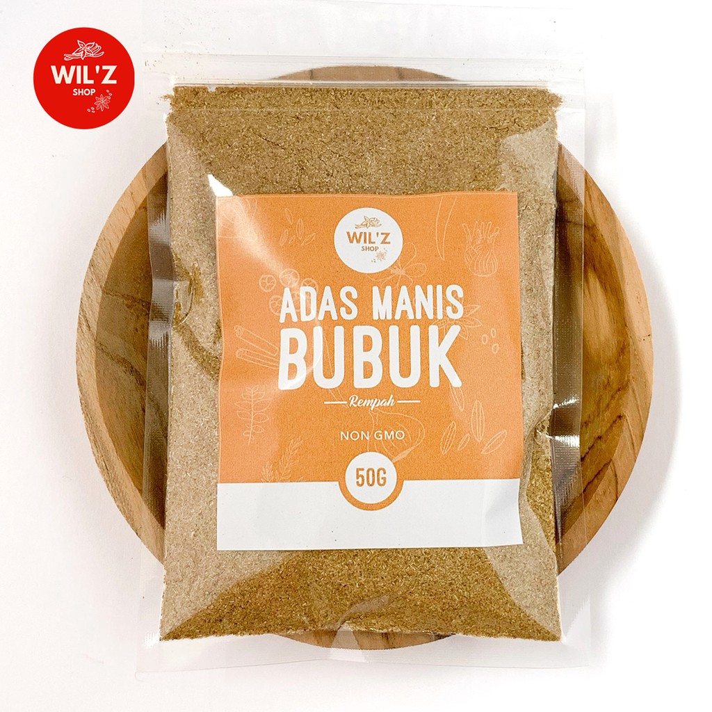 

Adas Manis Bubuk // Anise Powder 50g