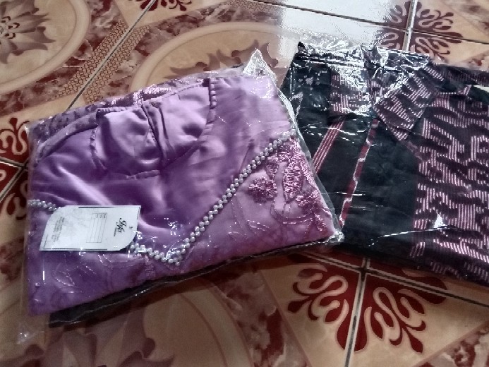 New Arrival!! Shopashop Solo Batik Couple Violeta Aplikasi Payet