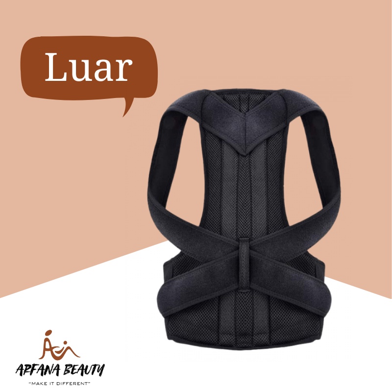 Alat Penegak Punggung Pelurus Badan Pria Wanita Posture Corrector Terapi Syaraf Kejepit Hnp Lumbal Hnp CORRECTOR 2021