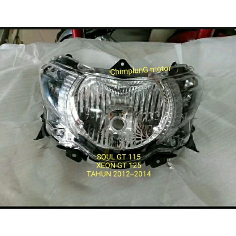 REFLEKTOR LAMPU DEPAN MIO SOUL GT 115 XEON GT 125 LAMA TAHUN 2012 2013 2014 ONLY