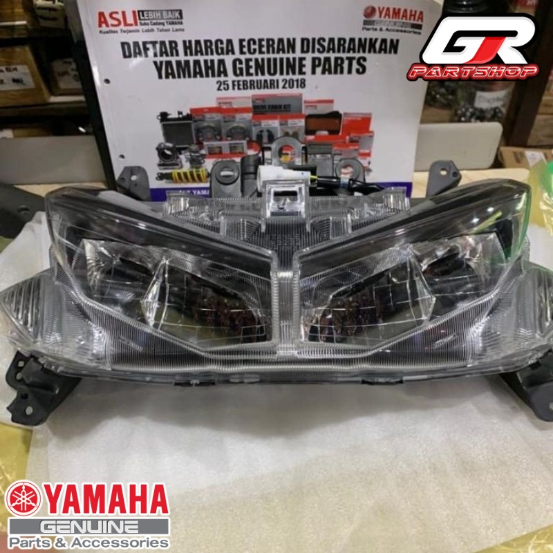 lampu depan assy aerox b65 original yamaha headlamp head lamp ori ygp