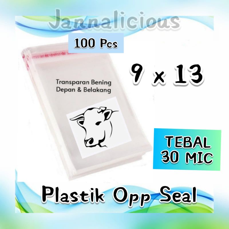 

Plastik OPP Seal Atas Uk. 9x13~30 micron (100 lbr)