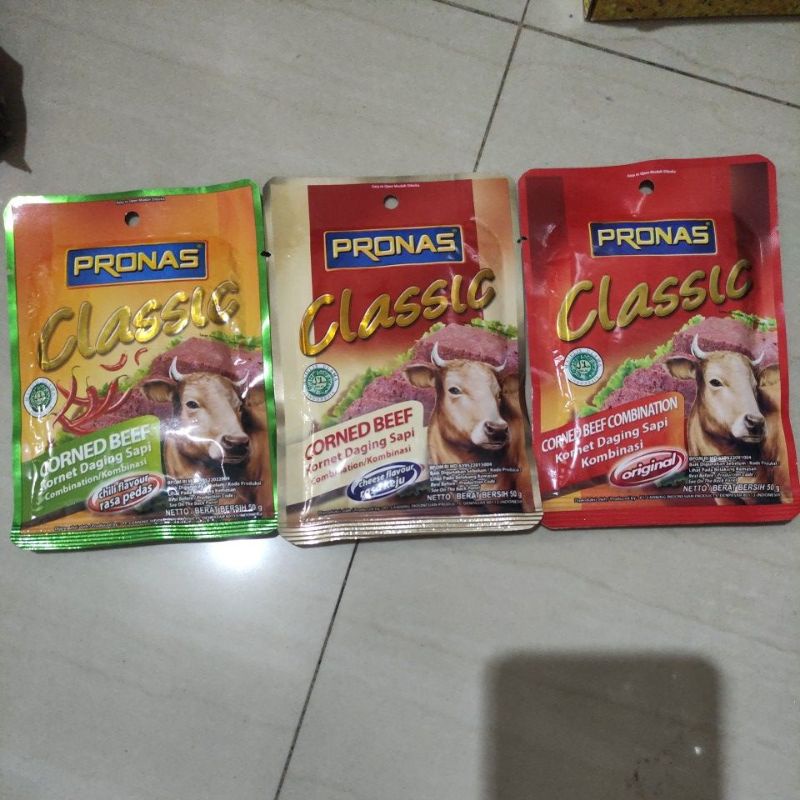 

Pronas kornet classic varian sachet 50 gram