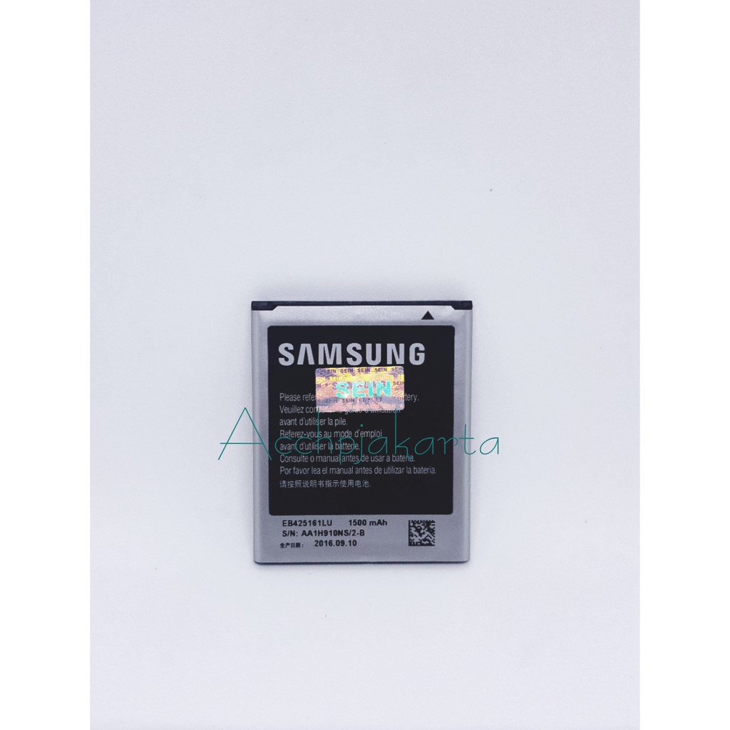 Baterai Batre Samsung S3 Mini I8190 Original 100% SEIN / Baterry Batrei Samsung Galaxy S3 Mini Ori