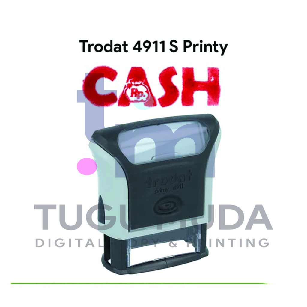 

Stempel CASH Uang - Tinta Merah - Trodat 4911 S Printy