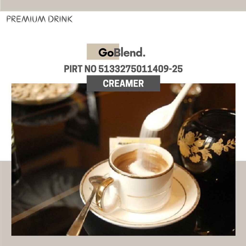 

CREAMER 1Kg - Bubuk CREAMER 1Kg - CREAMER Powder 1Kg - CREAMER Bubuk Non Diary 1Kg