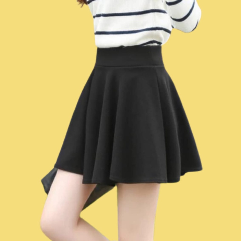 ROK KOREAN STYLE / ROK MINI SKIRT / CELANA ROK MINI / CELANA ROK PENDEK