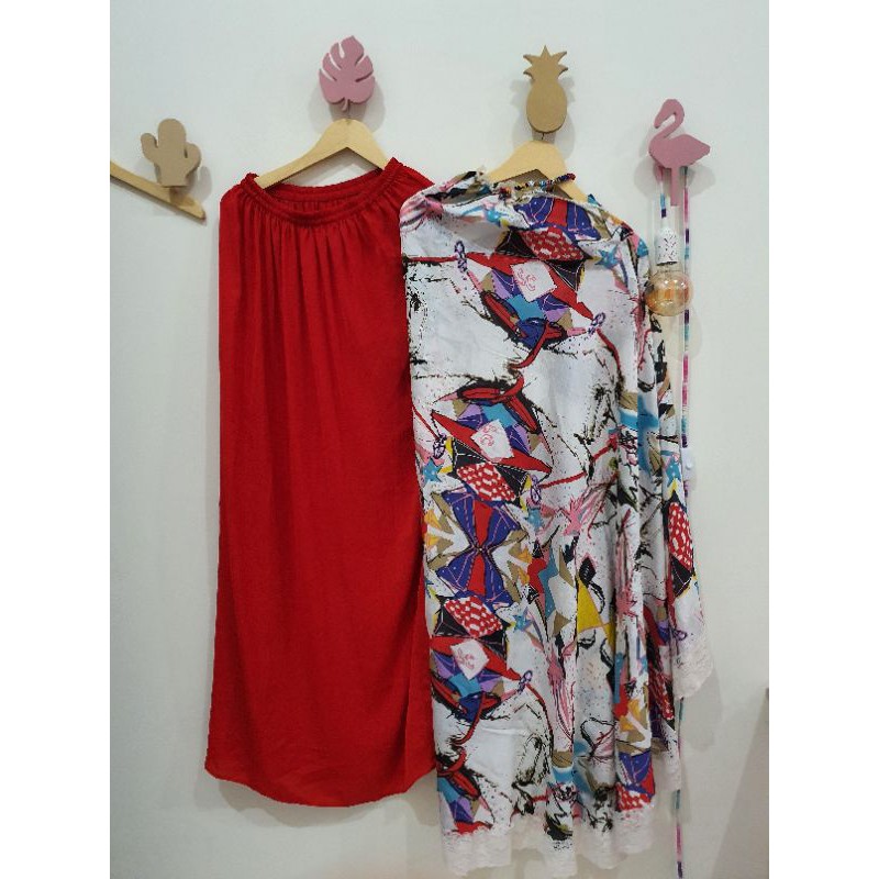 [Preloved] Mukena katun silk