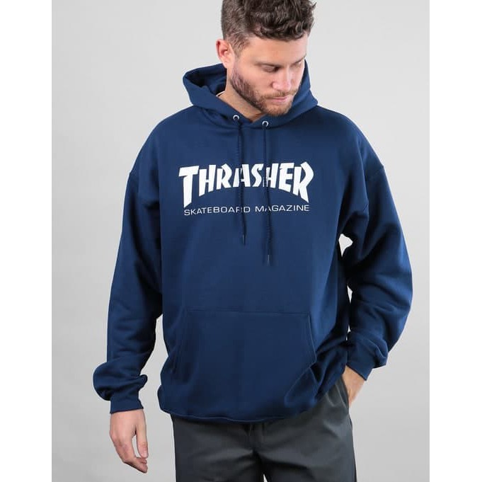 Jaket Hoodie Jumper Sweater Obral Murah THRASHER SKATEBOARD MAGAZiNE