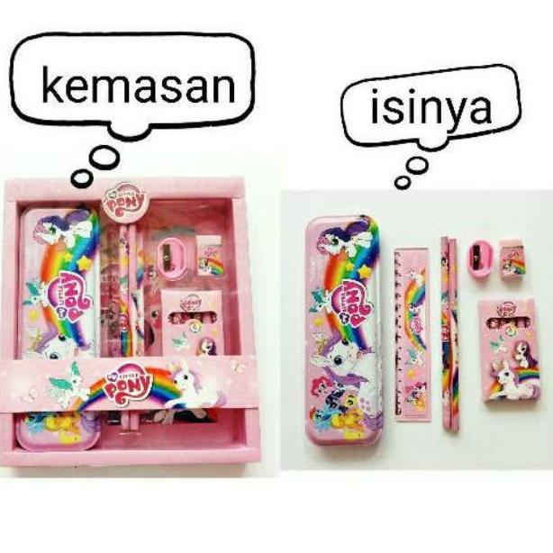 

Study studi set alat tulis set perlatan anak sekolah tempat pensil