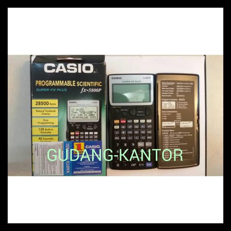 

Murmer Casio Fx-5800P Kalkulator Ilmiah Terjamin