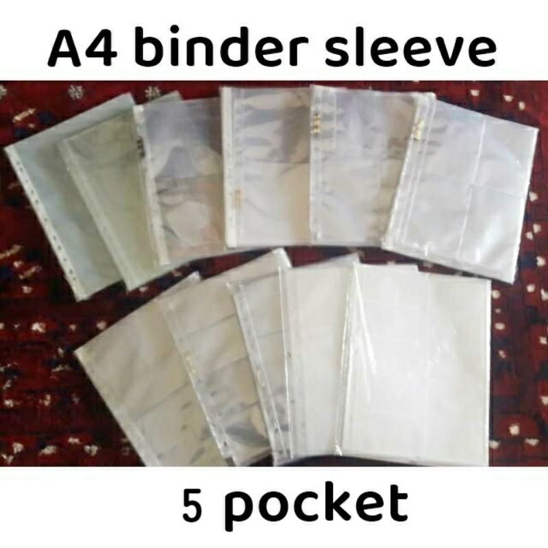 

A4 binder sleeve 5pocket Bambi | Bantex | BCW | Meet | Mingt | Ultra Pro | Sultan