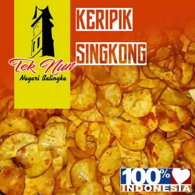 

Keripik Singkong Balado Tek Nun