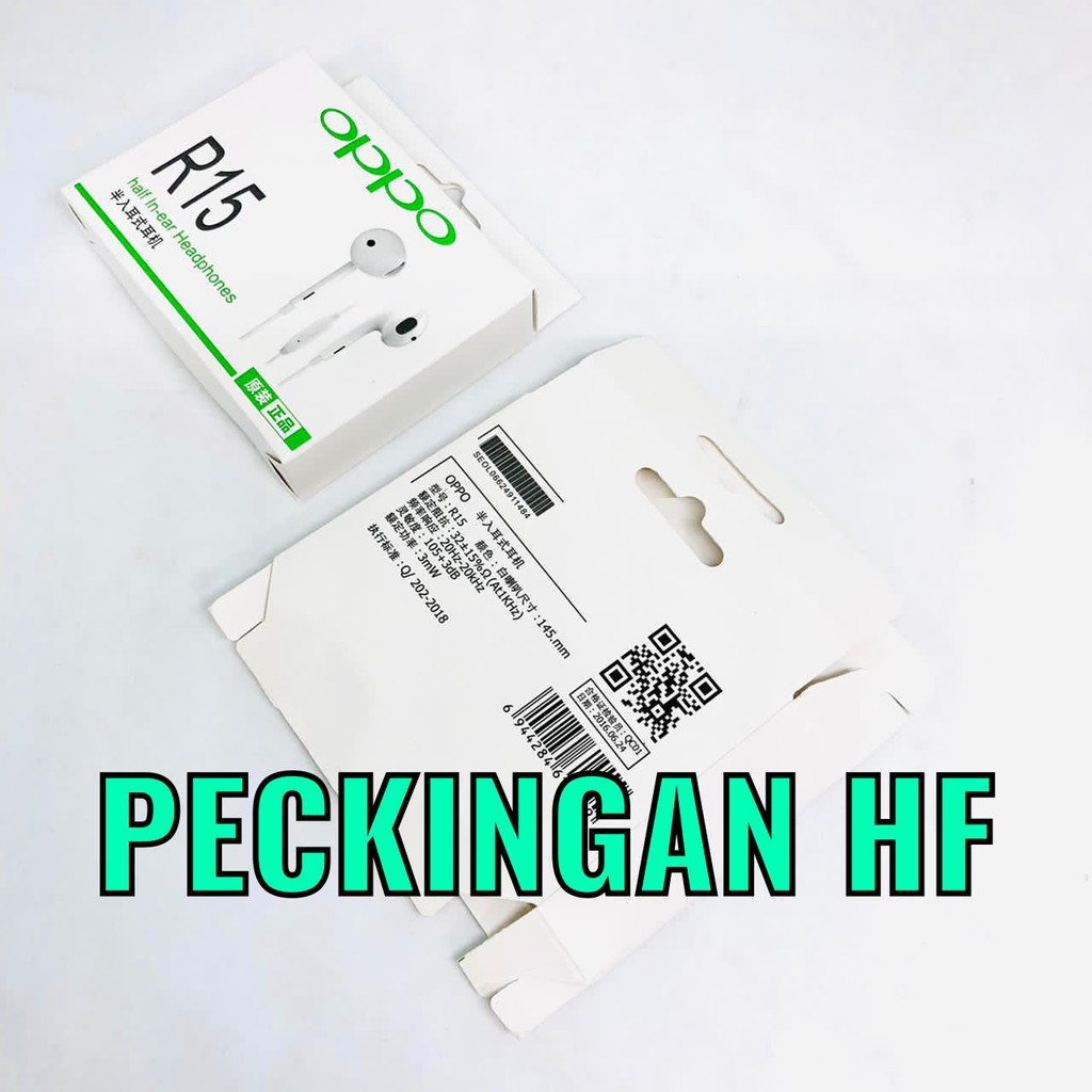 packingan headset earphone xiaomi dan oppo