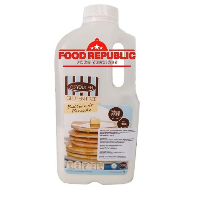 

[COD] Yes You Can ButterMilk Premix Pancake 300 GR GLUTEN FREE YEAST FREE [COD]