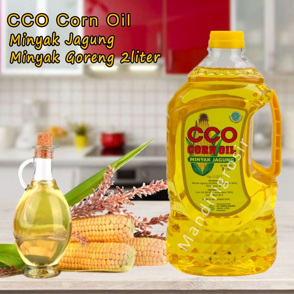 Minyak Jagung *CCO Corn Oil * Minyak Goreng * 2 Liter