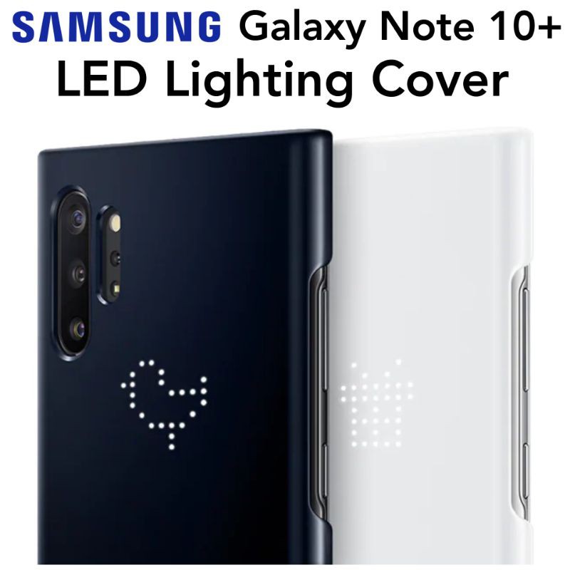 Casing Lampu Samsung Galaxy Note 10+ 10 Plus LED Cover Lighting Nyala Case Kesing