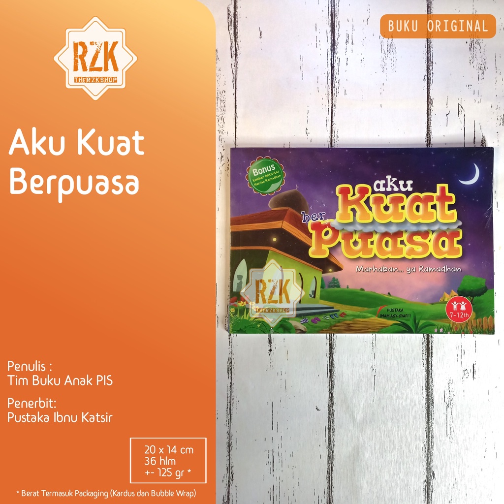 Buku Aku Kuat Berpuasa