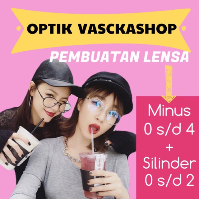 LENSA MINUS/NORMAL ANTI RADIASI/ PLUS 0 - 4 DAN SILINDER