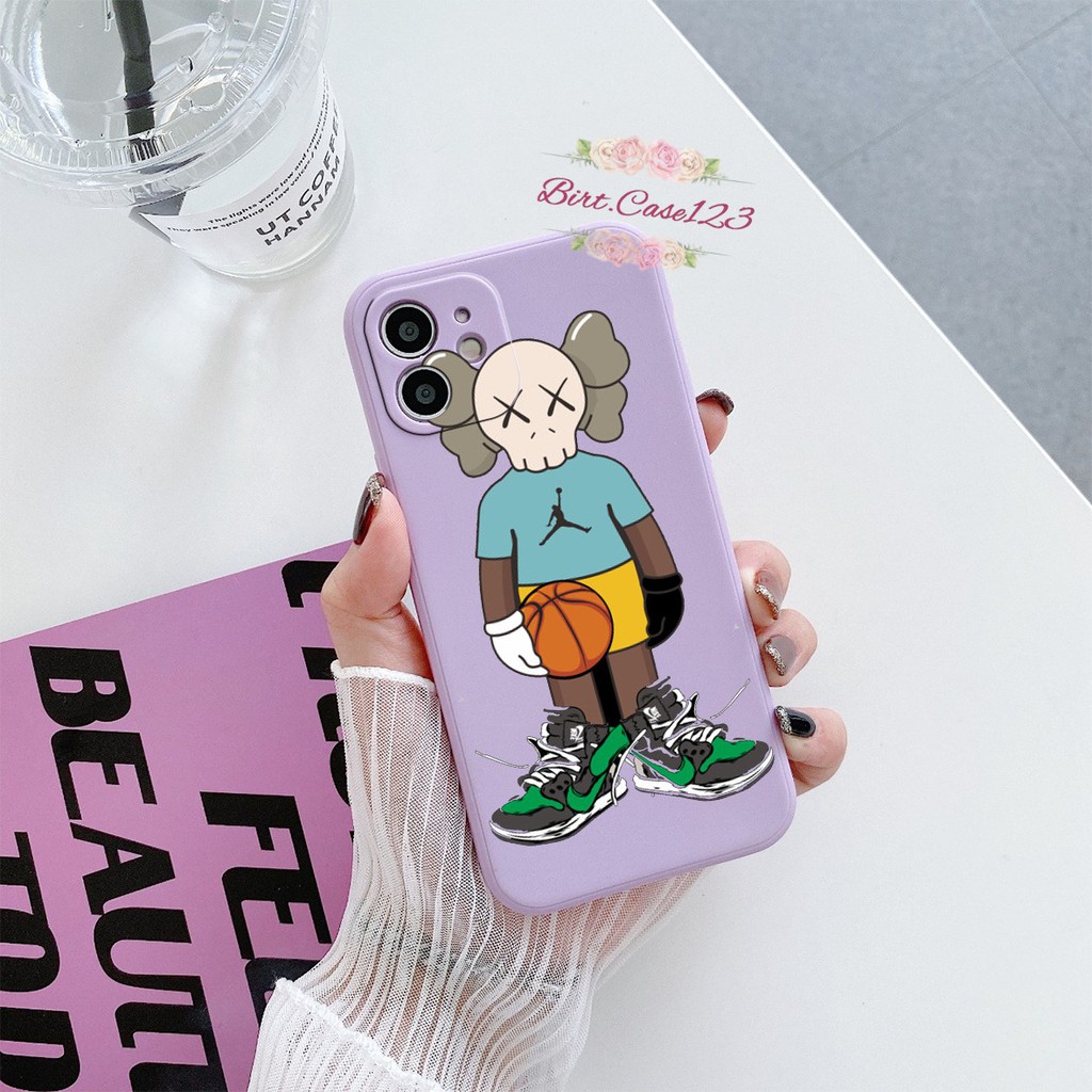 CASE CASING SOFTCASE SILIKON MACARON PELINDUNG KAMERA KAWS OPPO VIVO SAMSUNG XIAOMI REALME IPHONE ALL TYPE BC6024