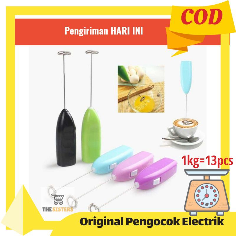 Jual Mini Hand Mixer Electric Pengocok Telur Pengaduk Minuman Elektrik