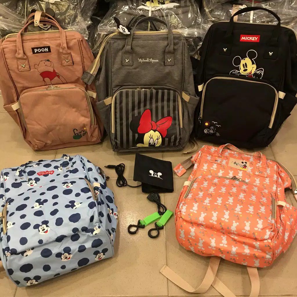 TAS DIAPER DISNEY MICKEY / TAS BAYI / TAS SUSU LAV TAS RANSEL BAYI RANSEL SUSU TAS BAYI MURAH