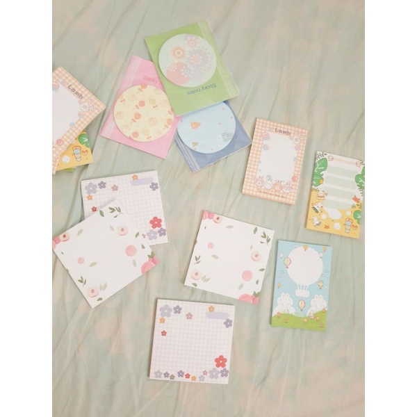 

Sticky Notes Memo Tempel Aesthetic Lucu - DOAEJO