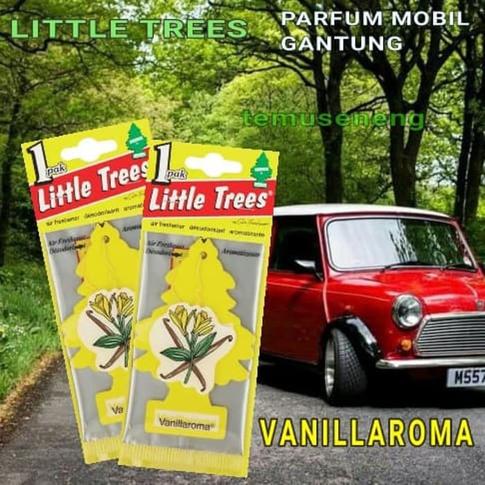 Vanillaroma Little Tree Parfum Mobil Gantung Car Freshner Murah