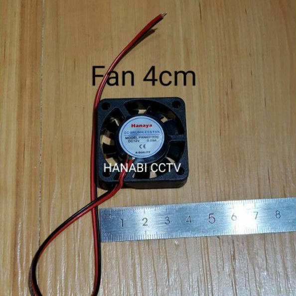 Kipas Fan DC 4cm 12v Hanaya