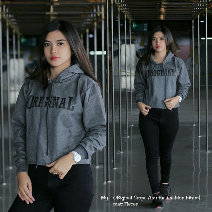 3004UW Ready Stock Termurah Sweater Hoodie Ttm | Sweater Wanita