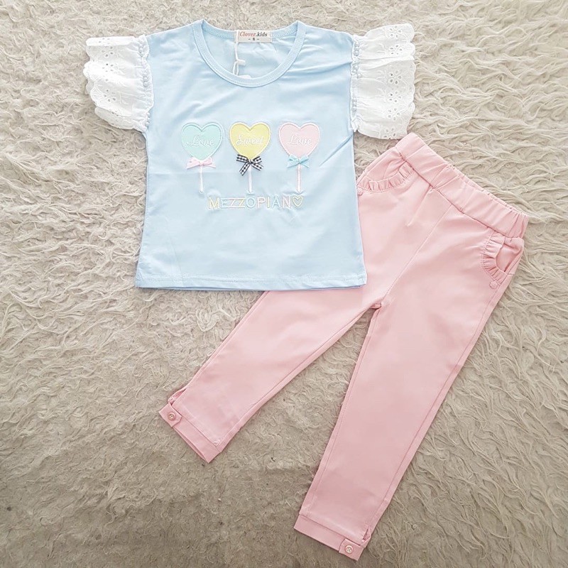 Baju Bayi Love Pants