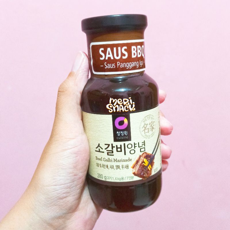 Daesang Saus BBQ Beef Bulgogi Marinade Sauce 280gr