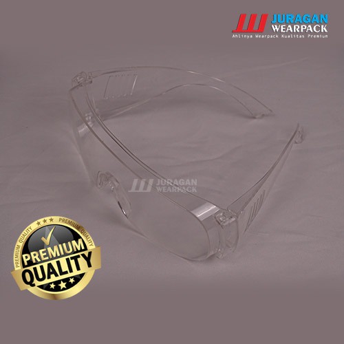 Kacamata Safety Protective Glasses Warna Putih