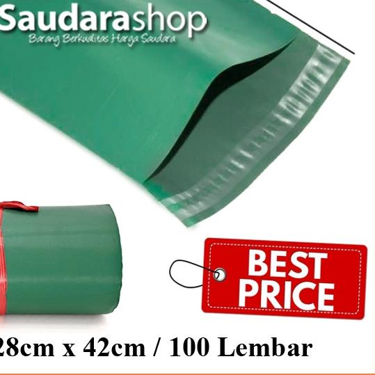 

❋ Polymailer Packing (28cm x 42cm) 100 lembar / Polymailer 28x42 Hitam / Polymailer 28x42 ►
