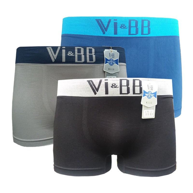 3 Pcs Celana Dalam Pria / Celana Boxer VI-BB KBR STORE