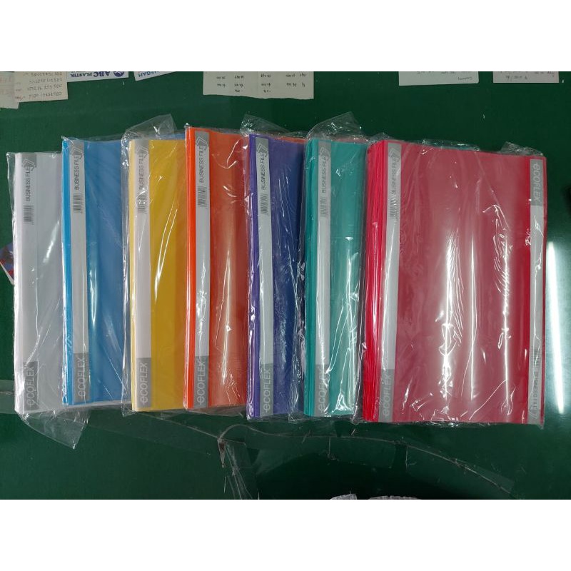 

[1 PACK ISI 12] BUSINESS FILE F4 ECOFLEX WARNA / MAP BISNIS / BISNIS FILE FOLIO / MAP FOLIO MAP SNELL