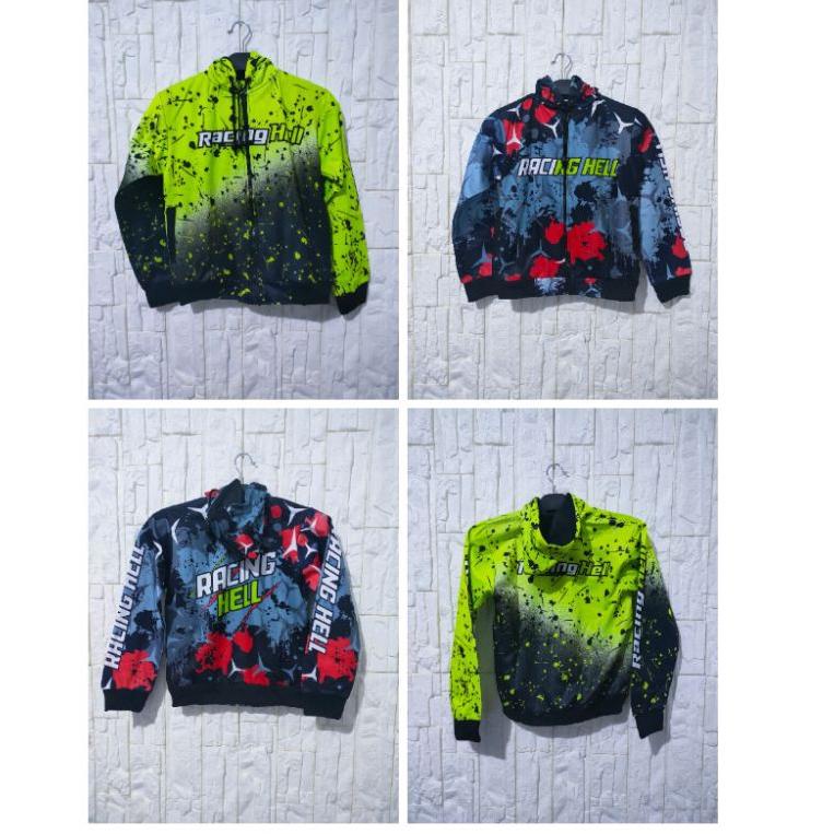 [KODE PRODUK M2553P] Jaket Racing hell anak