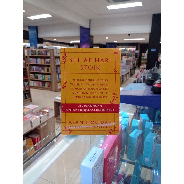 Buku Setiap Hari Stoik - Ryan Holiday Original Gramedia