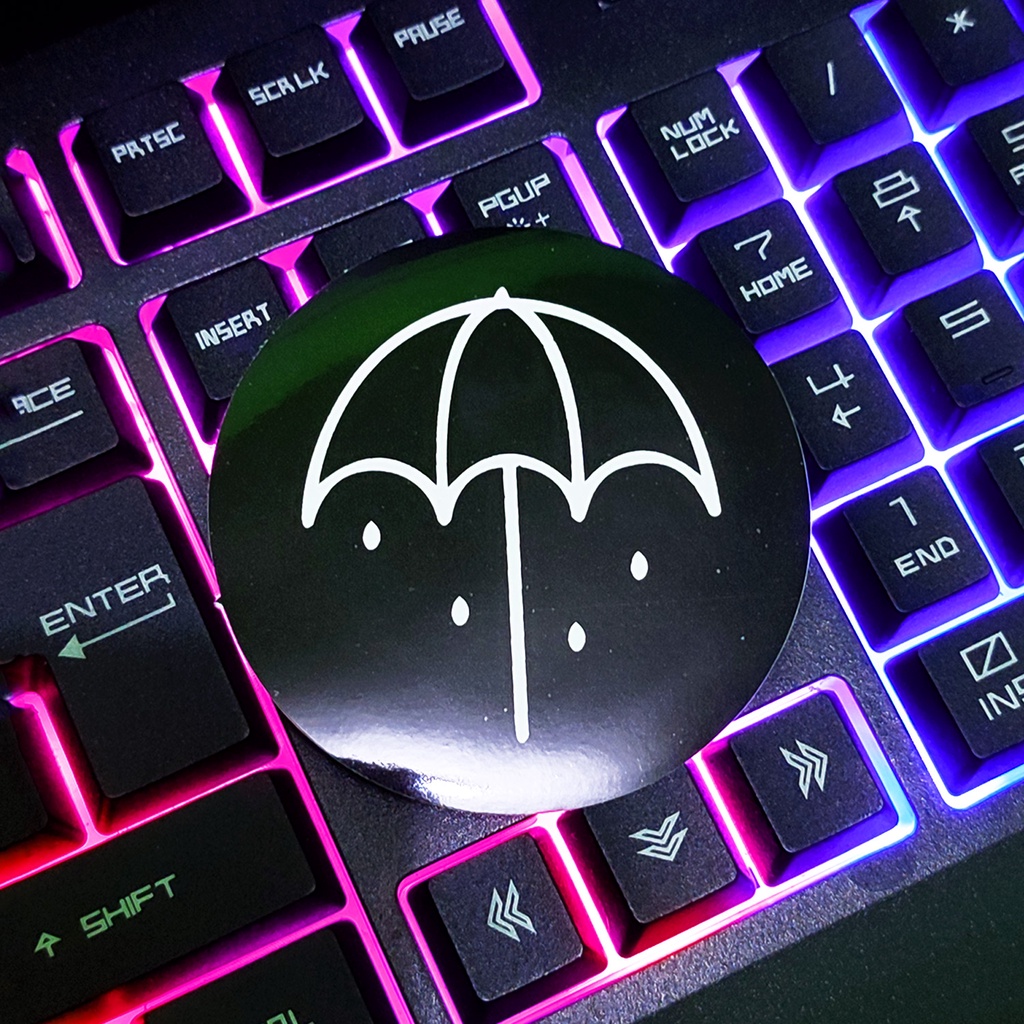 Stiker Aesthetic UMBRELLA SERIES - STICKER TUMBLR MOTOR JOURNAL LAPTOP DIY