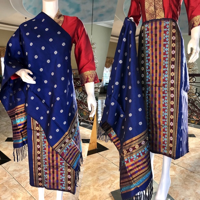 Songket Cantik manis Tumpal Rakam /Songket Tenun Palembang asli Tenun Tangan. (ilham Songket)