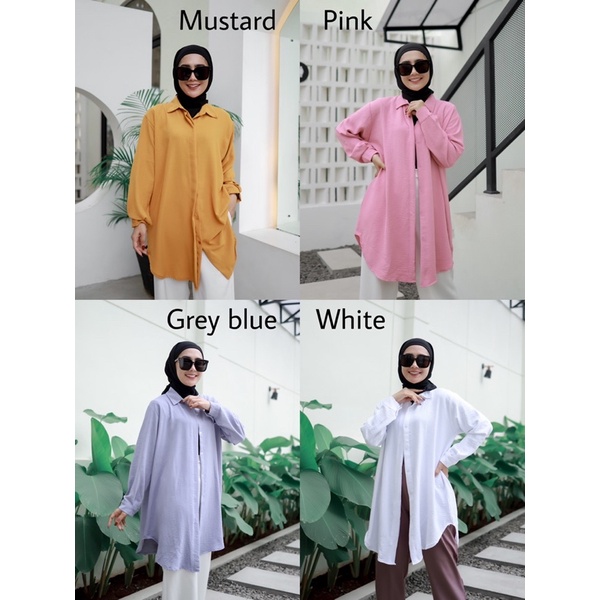 AIDEEN TUNIK (Ld 120 pjg 86 Crinkle)