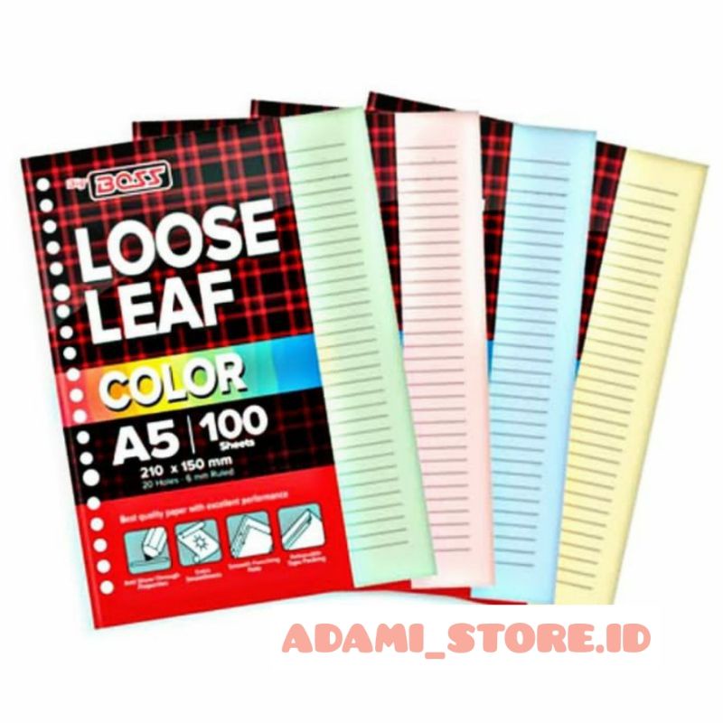 

Isi binder warna bergaris 20 ring & 26 ring dari bigboss
