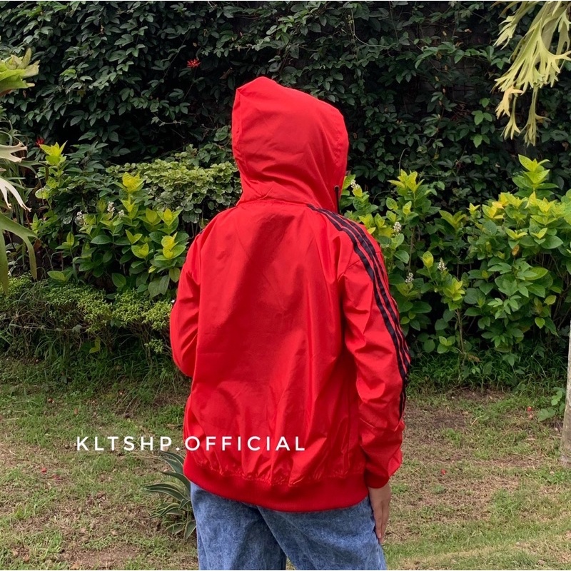 PARASUT JACKET MERAH