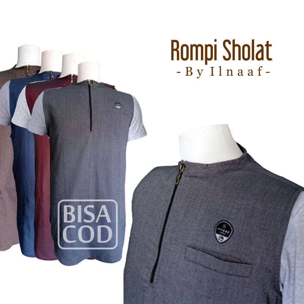 ROSAL ROMPI SHOLAT MOSAFER BAHAN KATUN - ROMPI GAMIS PRIA BY ILNAAF