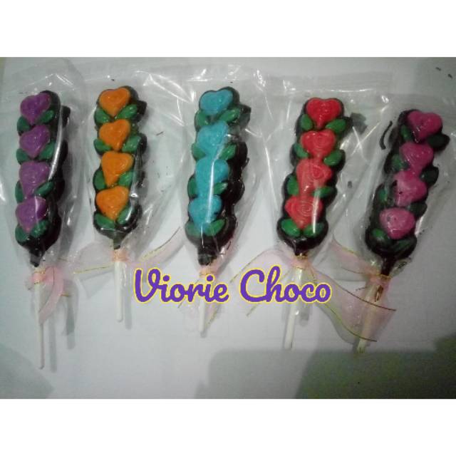 

Coklat Stick Flower Love - Viorie Choco