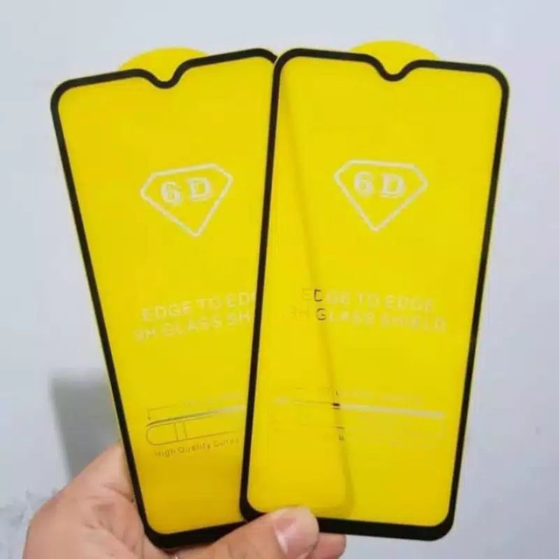 Tempered Glass Redmi 9A Temper Glass Full Cover Premium Quality 9H