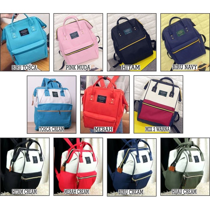 ori Tas Ransel Model Anello 30CMX40CMX18CM A336 grosir